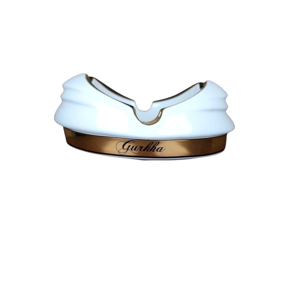 Gurkha Ceramic 4-Cigar Ashtray